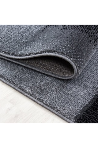 Tapis Parma - Noir et gris