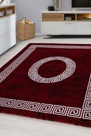 Tapis Plus - Rouge et blanc