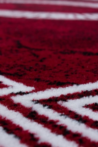 Tapis Plus - Rouge et blanc