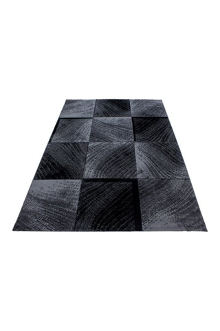 Tapis Plus - Noir et anthracite