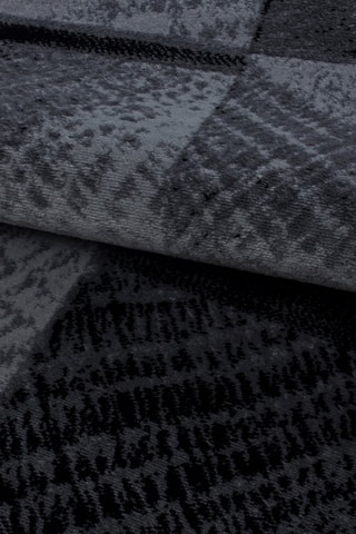 Tapis Plus - Noir et anthracite