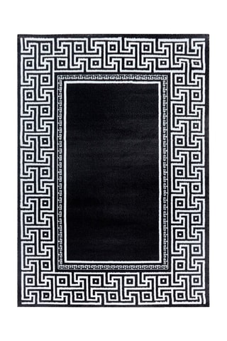 Tapis Parma - Noir et blanc