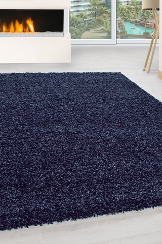Tapis Life - Bleu marine