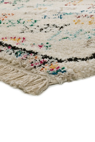 Tapete Yebel Branco e amarelo