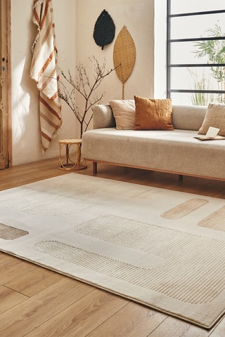 Tapis Bianca - Beige et écru - 120 x 160 cm
