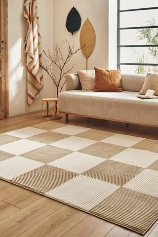 Tapis Bianca - Beige et écru - 120 x 160 cm
