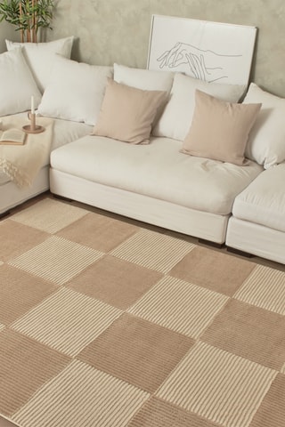 Tapis Bianca - Beige et écru - 120 x 160 cm
