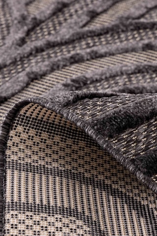 Tapis Santorini - Noir