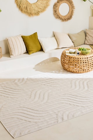 Tapis Santorini - Blanc