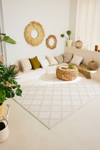 Tapis Santorini - Blanc