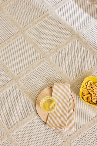 Tapis Santorini - Blanc