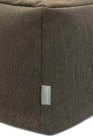 Pouf  - Marron foncé - En polyester