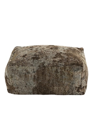 Pouf  - Kaki - En polyester