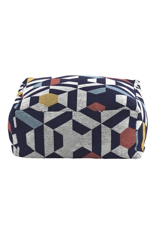 Pouf  - Vert - En polyester