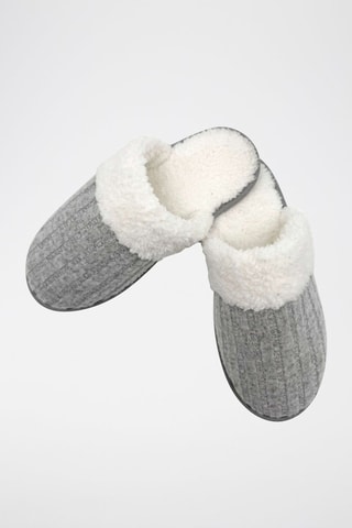 Pantoufles Lounge - Gris
