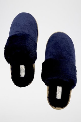 Pantoufles Princess - Bleu nuit