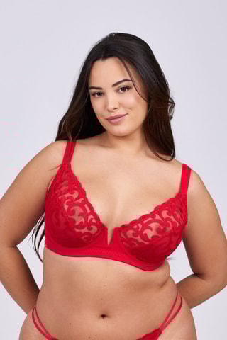 Soutien-gorge ampliforme Bobbie - Rouge