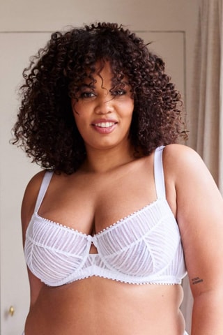 Soutien-gorge Fabia - Bonnets F et G - Blanc