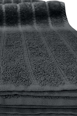 4 toallas - Gris oscuro