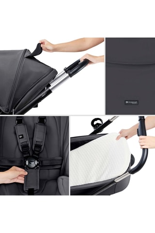 Kinderwagen + Accessoires Nea 2 - Zwart en grijs