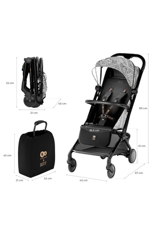 Buggy Pilot 2 - Zwart - Vanaf de Geboorte - T/m 22 kg