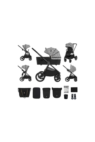 Buggy + Accessoires Nea 2 - Zwart - Vanaf de Geboorte - T/m 27 kg