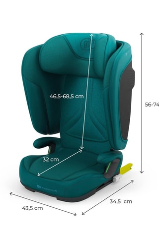 Autostoeltje Unity 2 - Groen - 3,5 tot 12 Jaar - 100 tot 150 cm - Groen