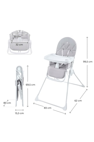 Inklapbare Kinderstoel 2-in-1 Binci - Vanaf 3 maanden - T/m 15 kg