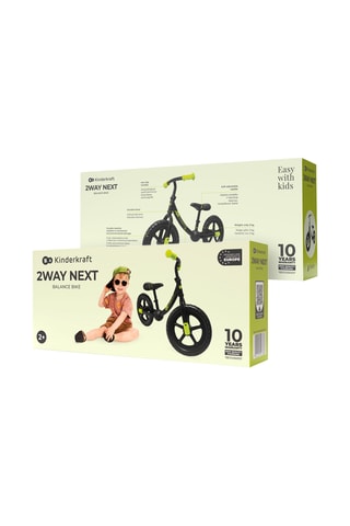 Loopfiets Way Next Off Road - Zwart - Vanaf 2 Jaar