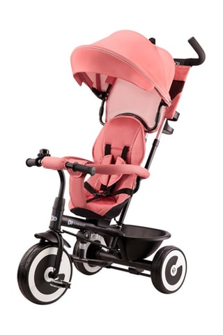 Driewieler Aston - Roze en Grijs - 9 Maanden t/m 5 Jaar