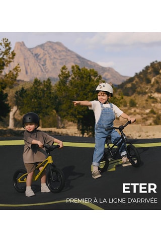 Loopfiets Eter - Rood - Tot 35 kg - Zadelhoogte van 37 t/m 45 cm