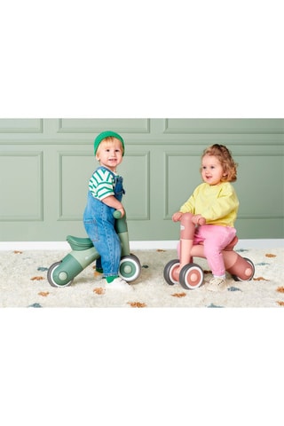 Loopfiets Minibi - Groen - Zadelhoogte van 24 t/m 27 cm