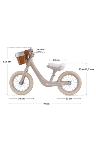Loopfiets Rapid 2 - Taupe - Vanaf 2 Jaar T/m 35 kg