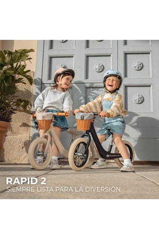 Loopfiets Rapid 2 - Taupe - Vanaf 2 Jaar T/m 35 kg