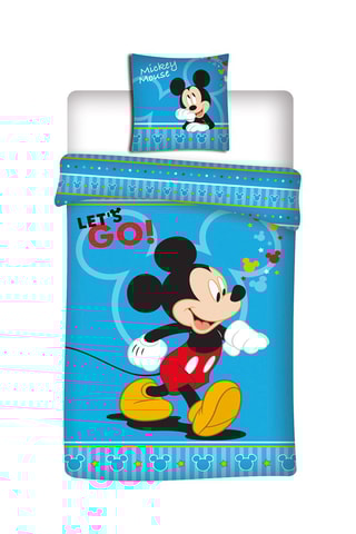 Juego de nórdico Mickey Disney - Azul