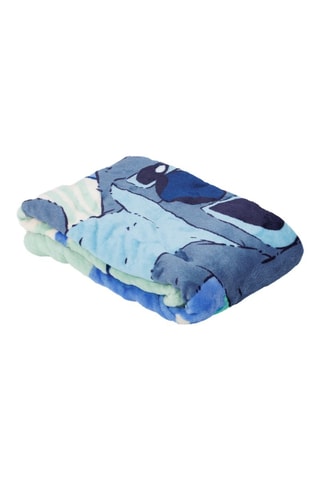 Manta Stitch Lilo y Stitch Disney - Verde - 110 x 150 cm