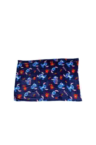 Manta Lilo y Stitch Disney - Azul marino - 110 x 150 cm
