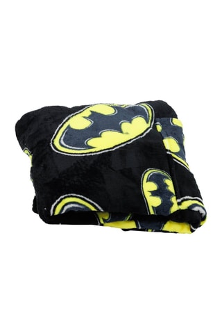 Poncho con capucha infantil Batman - Negro