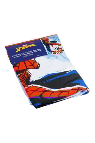Toalla de ducha Spider-Man Los Vengadores Marvel - Azul ­- 70 x 140 cm