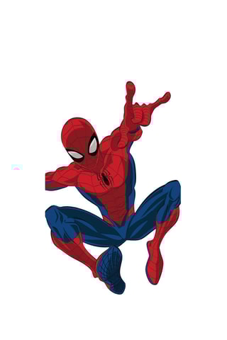 Toalla Spider-Man Los Vengadores Marvel - Azul y blanco