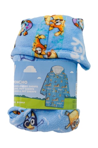Poncho Bluey - Azul