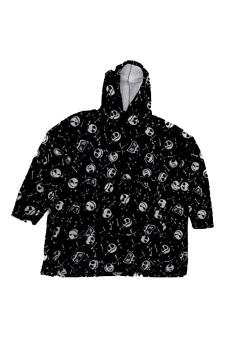 Poncho Pesadilla antes de Navidad - Negro