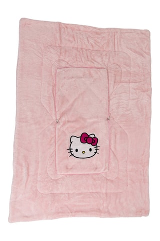 Manta cojín Hello Kitty - Rosa - 100 x 150 cm