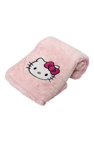 Manta cojín Hello Kitty - Rosa - 100 x 150 cm