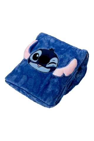 Manta Stitch Lilo & Stitch Disney - Azul oscuro - 110 x 150 cm