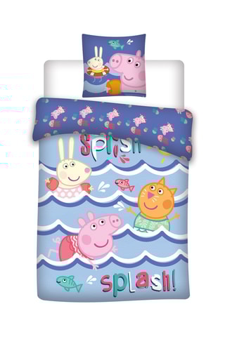 Juego de nórdico Peppa Pig - Celeste