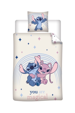 Juego de nórdico Stitch y Angel Lilo y Stitch Disney - Beige