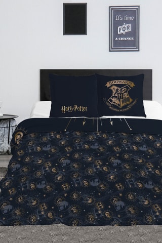 Juego de nórdico Harry Potter - Azul oscuro