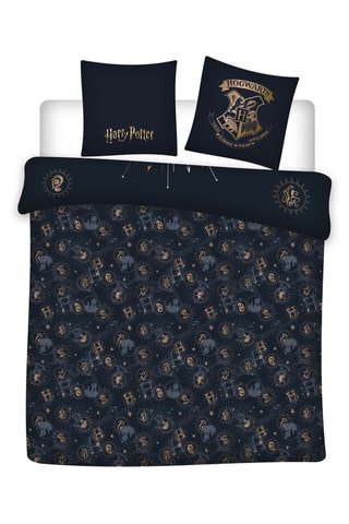 Juego de nórdico Harry Potter - Azul oscuro