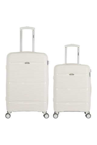 Valise cabine et valise semaine Centaure - Blanc